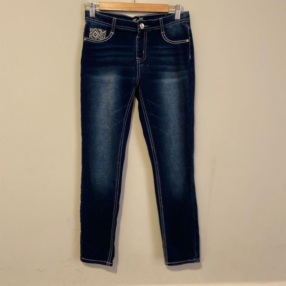 JUSTICE | Simply low jean jeggings Size 12 1/2